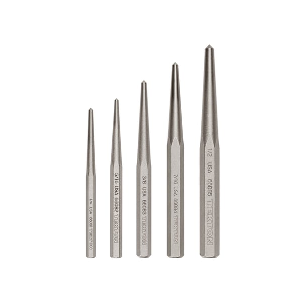 Center Punch Set, 5-Piece (1/4-1/2 in.)